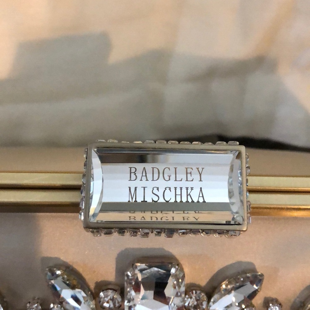 New with Tags and Box Badgley Mischka Clutch Bag! - Picture 4 of 5